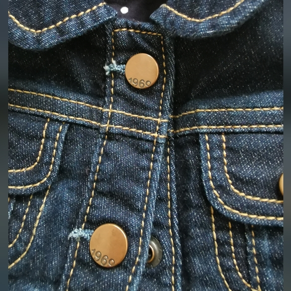 Baby Gap Blue/Navy Jean Jacket 18-24m - Picture 5 of 13